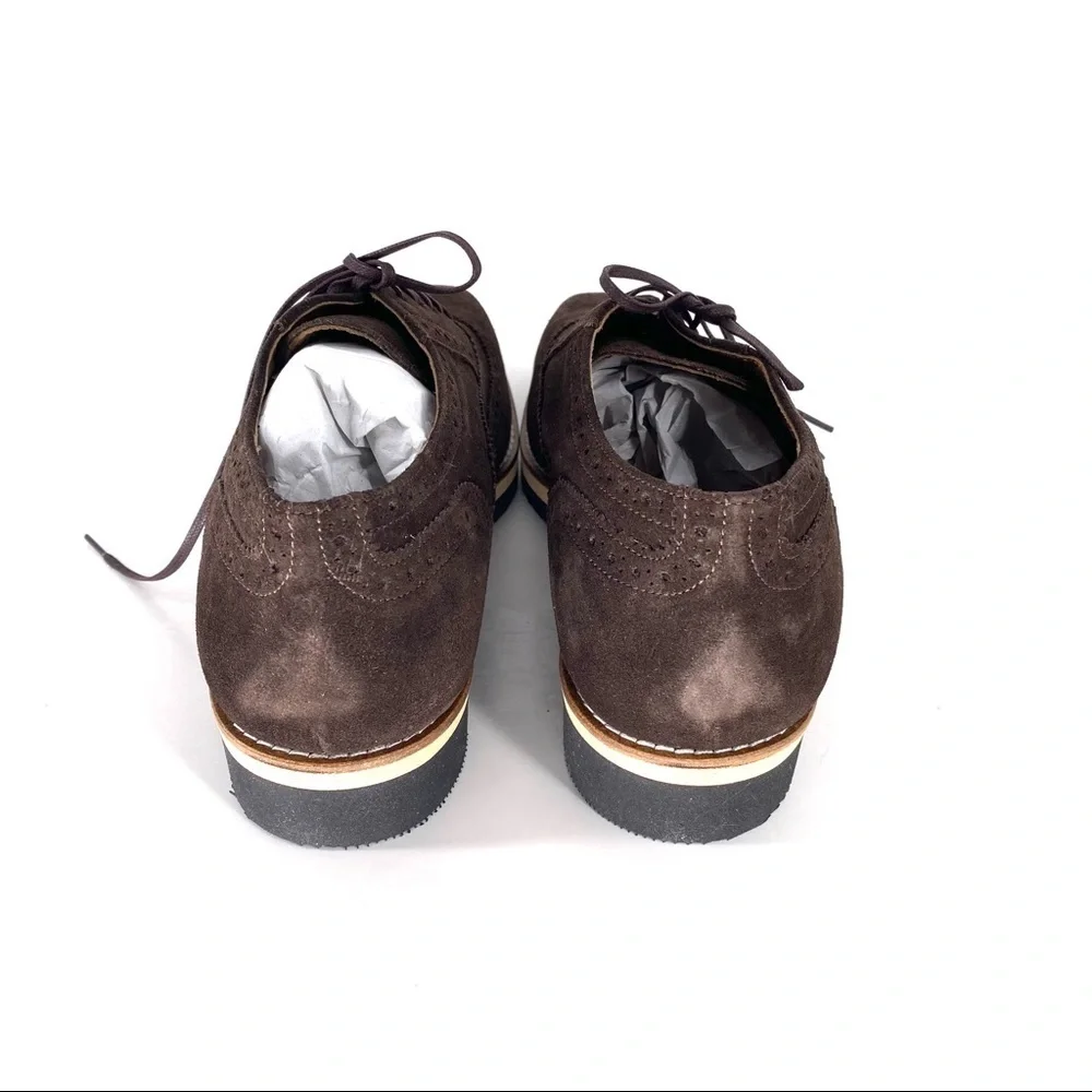 Girotti LIGHTWEIGHT MEN`S Suede SHOES 10583 size10